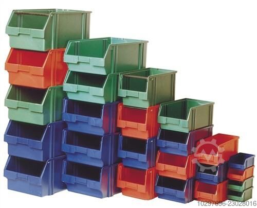 Open front storage bin L500/450 x W300 x H230 mm – 8 pcs – 8 pcs  