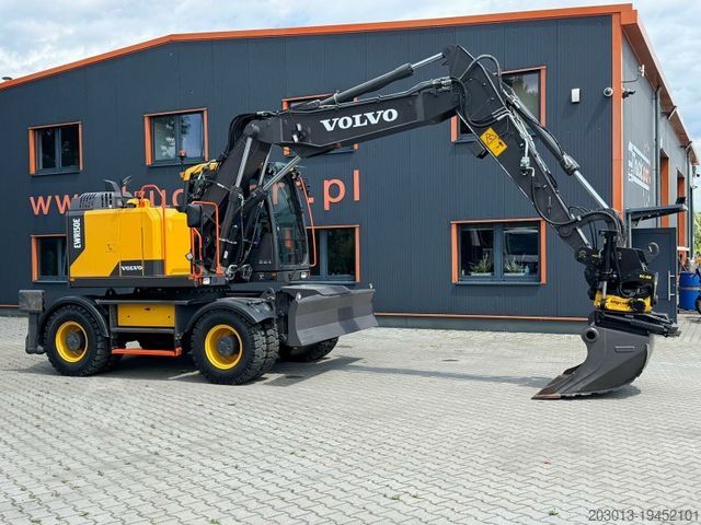 Mobilbagger VOLVO EWR150E Mobilbagger mit ROTATOR ENCONG EC319