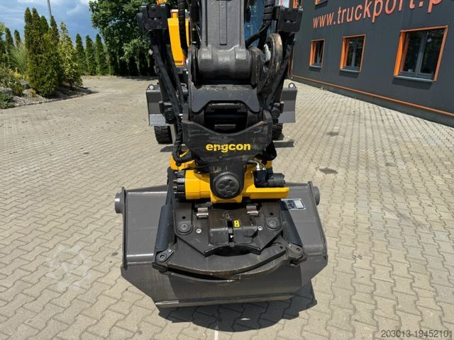 Mobile excavator VOLVO EWR150E Mobilbagger mit ROTATOR ENCONG EC319