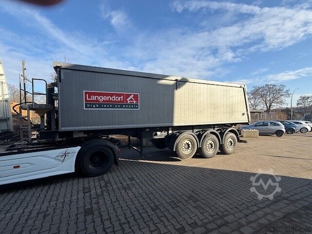 Tipper semitrailer Langendorf SKA 24/30  34 cbm -