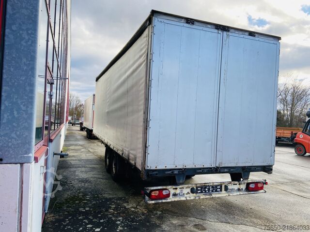 Open trailer with tarp Obermaier OS2-L105L  Tandemplanenanhänger