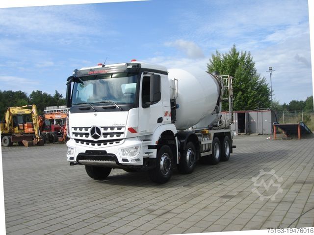 Concrete mixer truck MERCEDES-BENZ Arocs 3240 B 8x4 Betonmischer Deutsch Top AP Ach