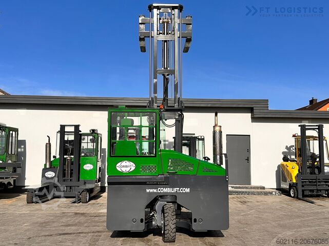4-way forklift truck Combilift C4000 / LPG / DUPLEX / 4500MM /FREE LIFT