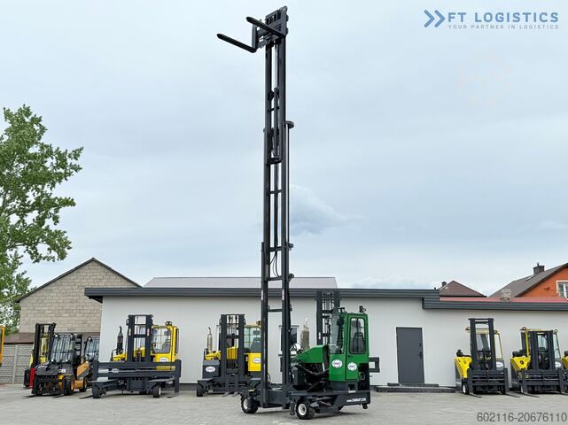 4-way forklift truck Combilift C4000 / GAS / 9300MM / FREE-LIFT / CABIN