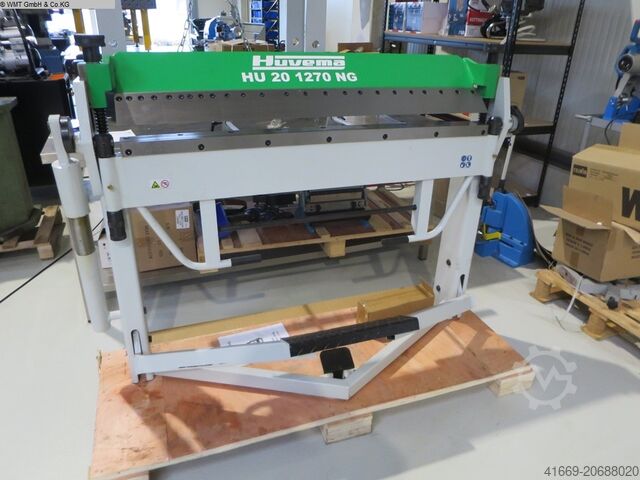 Schwenkbiegemaschine HUVEMA HU 20 DS 1270 NG