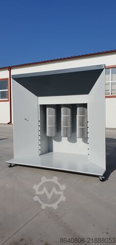 Powder coating Booth Brigas Industries W-2703 Helsinki