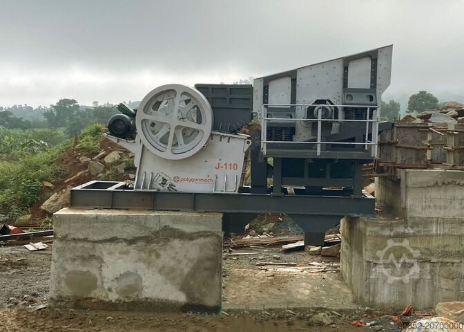 Schuttbrecher Polygonmach 1300x1050mm primary jaw crusher