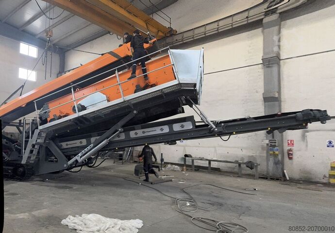 Schuttbrecher Polygonmach tracked mobile cone crusher hp300