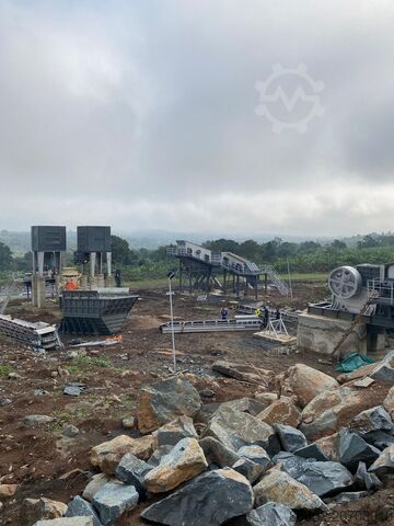 Schuttbrecher Polygonmach tracked mobile cone crusher hp300