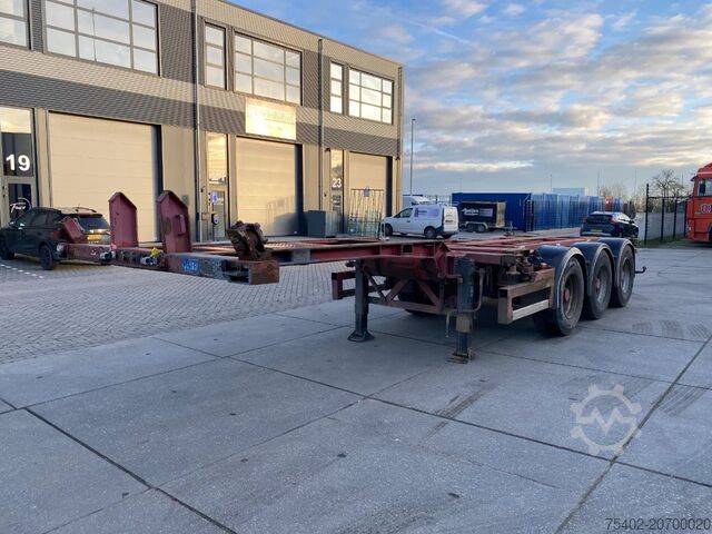 Containertransport Kromhout Container Chassis / 40-45 FT / SAF / 1x Lift Axle