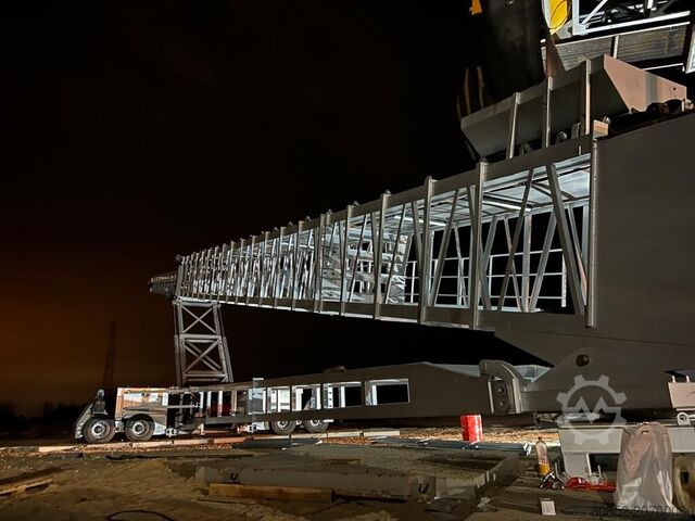 Schuttbrecher Polygonmach 1400x60000mm Radial Telescopic stacker