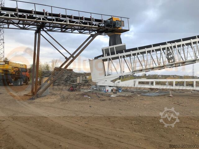 Schuttbrecher Polygonmach 1400x60000mm Radial  Telescopic stacker