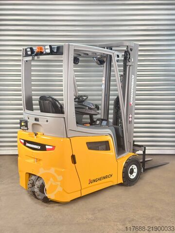 Electric 3-wheeler Jungheinrich EFG 215 - Service Neu - 3,3m Hub - 1,5t - Freihub