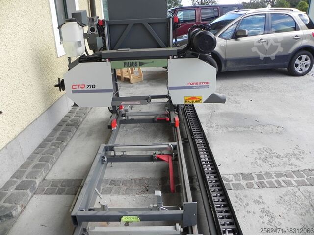 Small sawmill CTR710 demonstration machine Forestor Pilous CTR710