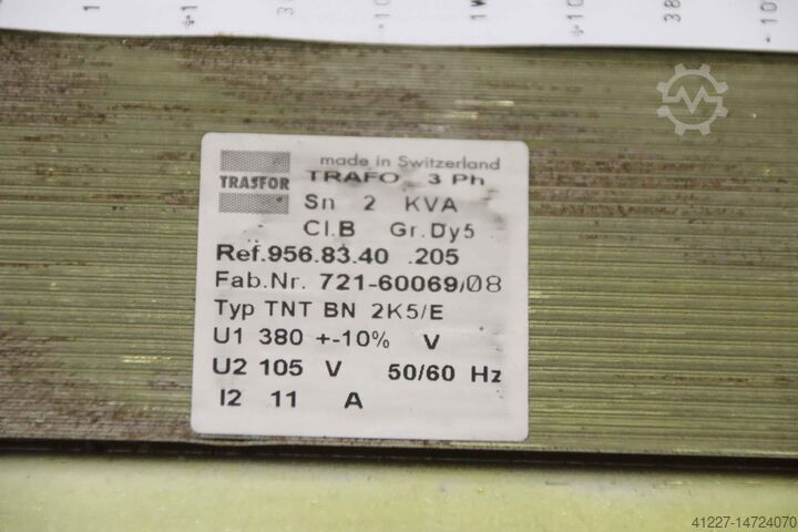 Simodrive choke transformer Siemens Trasfor Mikron Simodrive 6SN 1111-0AA00-0BA0 TNT BN 2K5/E
