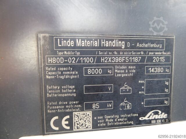 Diesel Forklift Linde H80D-02/1100