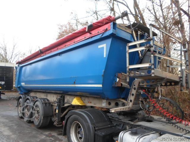 Kipper Auflieger SCHMITZ CARGOBULL Stahlmulde/ TÜV 12/2026 !!