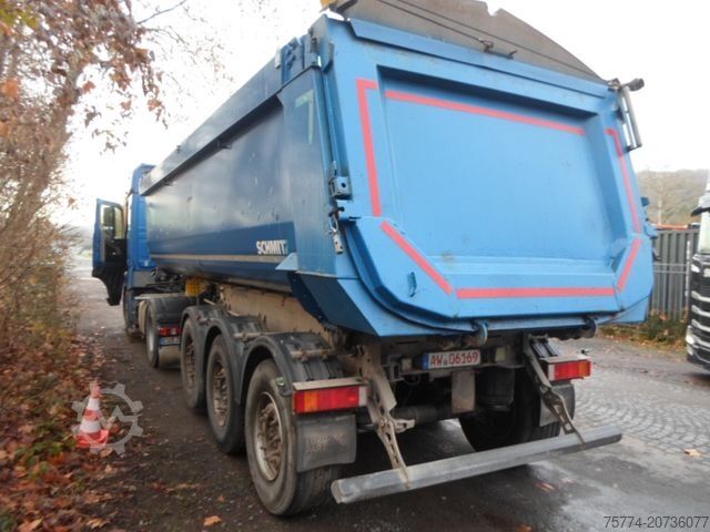 Kipper Auflieger SCHMITZ CARGOBULL Stahlmulde/ TÜV 12/2026 !!