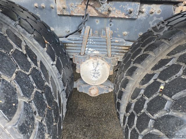 Abrollkipper RENAULT Kerax 420 dci/Kran Hiab 080B-2/ Multilift Haken