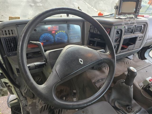 Abrollkipper RENAULT Kerax 420 dci/Kran Hiab 080B-2/ Multilift Haken