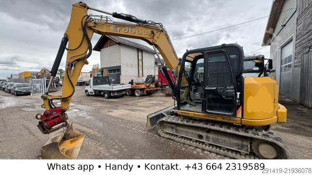 Chain excavator CATERPILLAR 308 E2CR  Kettenbagger / Schild Powertilt Bj2014