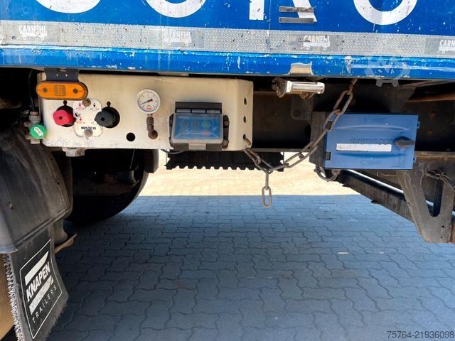Walking floor semitrailer CARNEHL ca. 91m³ Schubbodenauflieger / Funk / 1. Hand!