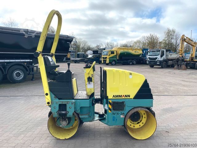 Single drum roller AMMANN Tandem-Vibrationswalze AV16-2