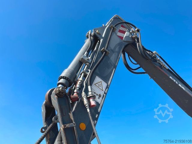 Mobile excavator ATLAS 160 W/Verstellausleger/Zusatzhydraulik/3x Stück