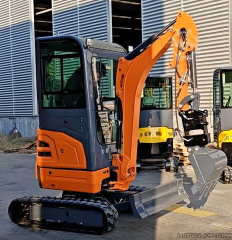 Minibagger Tec-Point GmbH - 2,0 t Kubota D902 LT20P Schnellwechsler - Kabine+Heizung