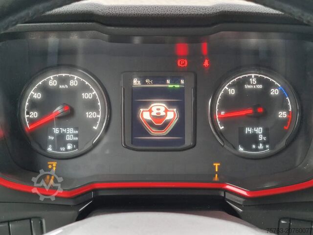 Sideloader system Scania S580 V8 NGS Highline 6x2*4 - Side loader Contai...