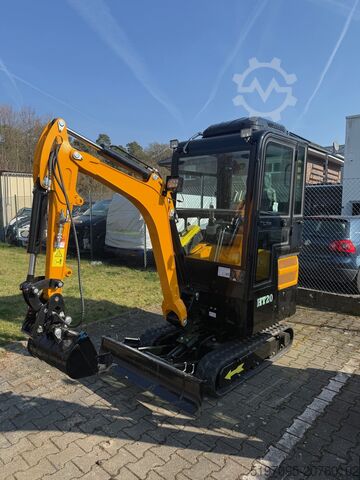 Mini excavator with heating & air conditioning Tec-Point GmbH - Motor Kubota D902 Neu! Sofort verfügbar! AKTIONSPREIS!