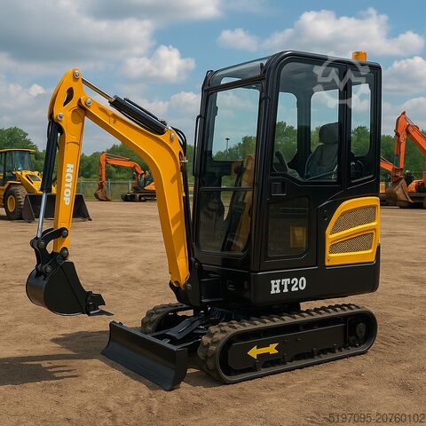 Mini excavator with heating & air conditioning Tec-Point GmbH - Motor Kubota D902 Neu! Sofort verfügbar! AKTIONSPREIS!