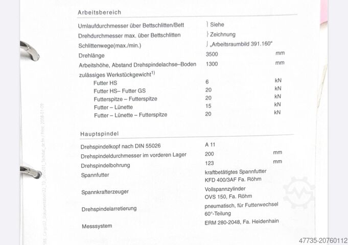 CNC-Drehmaschine NILES N30 LT 3500