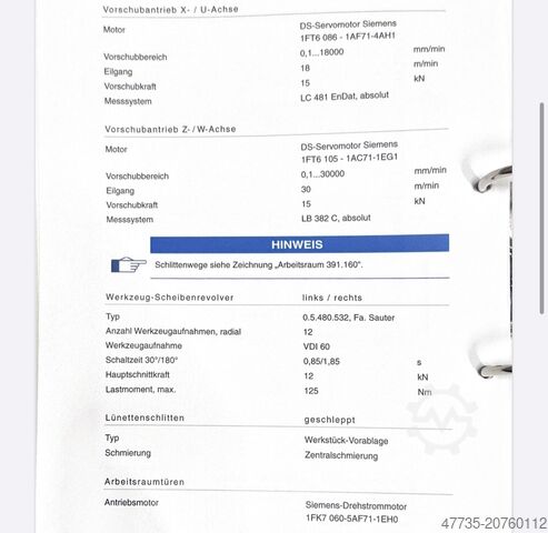CNC-Drehmaschine NILES N30 LT 3500