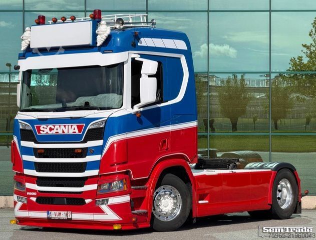 Standard tractor unit SCANIA R500 NGS FULL AIR RETARDER 638.000 KM BELGIUM-TR