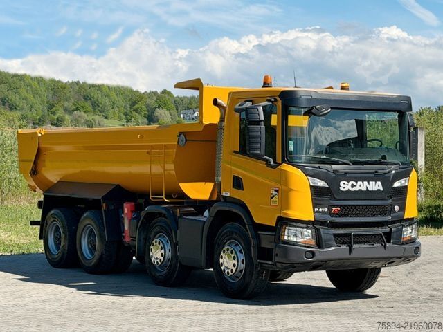 Tipper truck SCANIA P 410 * Kipper * 8x4 * TOPZUSTAND !