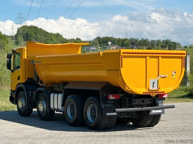 Tipper truck SCANIA P 410 * Kipper * 8x4 * TOPZUSTAND !