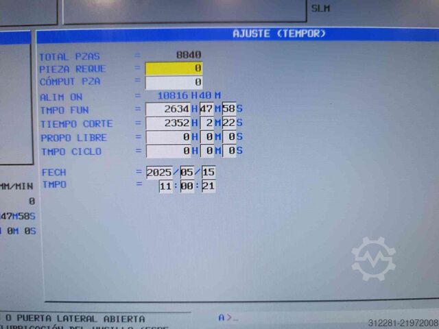 Vertical machining center DOOSAN NX 5500II
