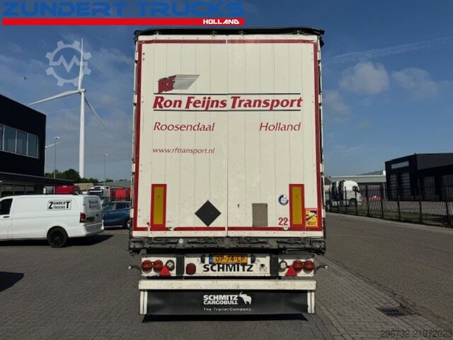 Sliding tarpaulins Schmitz Cargobull 3 AS SCHUIFZEILEN TRAILER