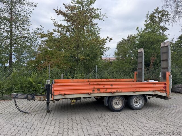 Tieflader Anhänger Möslein TT 105 Schwebheim  Tandemtieflader