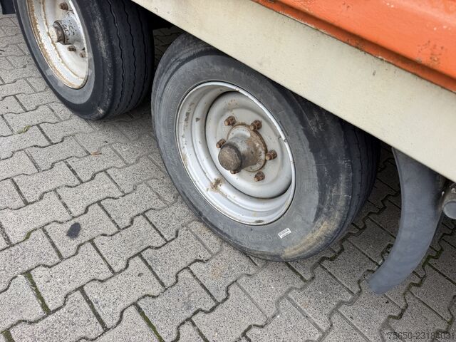 Tieflader Anhänger Möslein TT 105 Schwebheim  Tandemtieflader