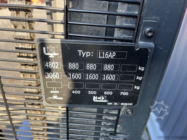 Fahrerstandstapler Linde L16AP