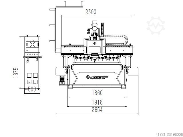 CNC-Bearbeitungszentrum WINTER ROUTERMAX ATC 1530 SYNTEC
