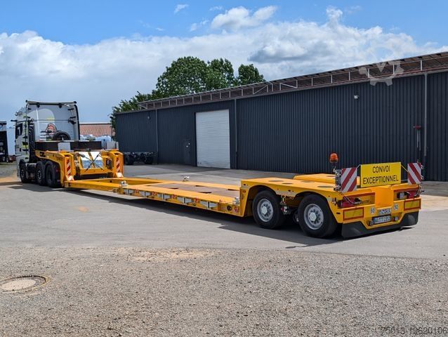 Low loader semitrailer Pendelachsen, Teleskopierbar, MIETEN?