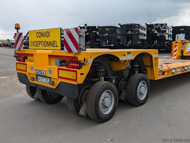 Low loader semitrailer  Pendelachsen, Teleskopierbar, MIETEN?