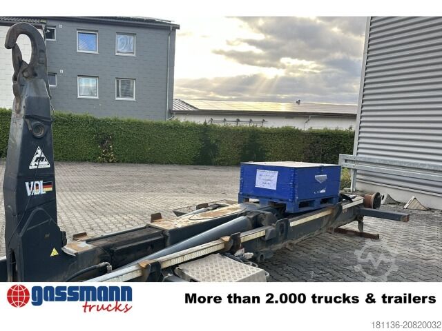 Roll-off tipper truck Mercedes-Benz Arocs 3240 8x4, Abroller VDL SK-25-5700