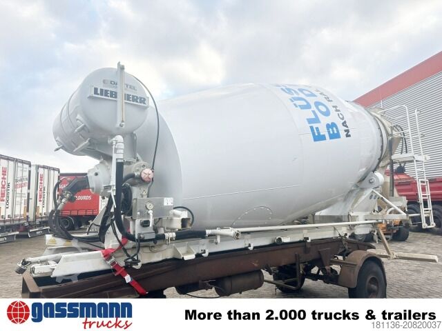 Mobile concrete mixing plant Mercedes-Benz Arocs 3240 8x4,Betonmischer Liebherr HTM 904F 9m³