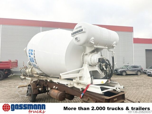 Mobile concrete mixing plant Mercedes-Benz Arocs 3240 8x4,Betonmischer Liebherr HTM 904F 9m³