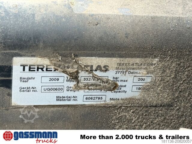 Autokran Kinshofer 332-V-1100 Palettenzange