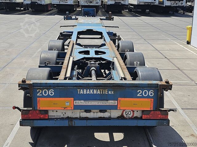 Container transportation RENDERS CHASSIS PORTMASTER